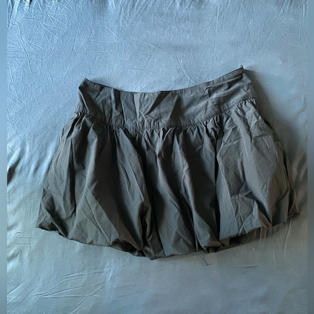 Aeropostale Black Bubble Mini Skirt